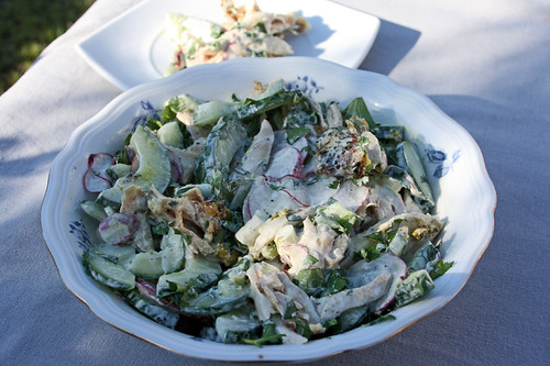 Diamond jubilee chicken (salade de poulet froid)