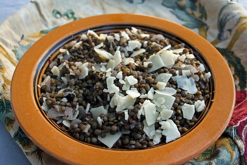 Salade de lentilles au raifort