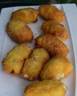 Croquettes de jambon cru